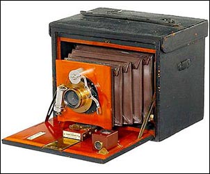 Cámara Kodak 5 - Primer Modelo de Fuelle Plegable
