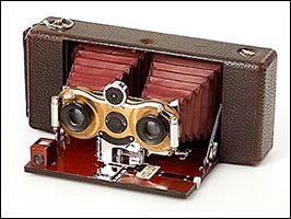 Cámara estereocopica Kodak 4
