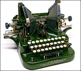 Máquina de escribir Oliver 5