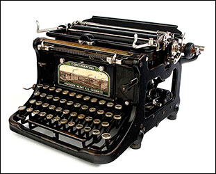Máquina de escribir Continental Standard