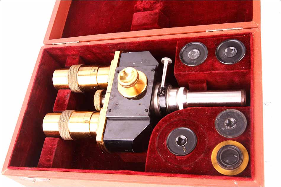 visor estéreo Leitz Wetlzar