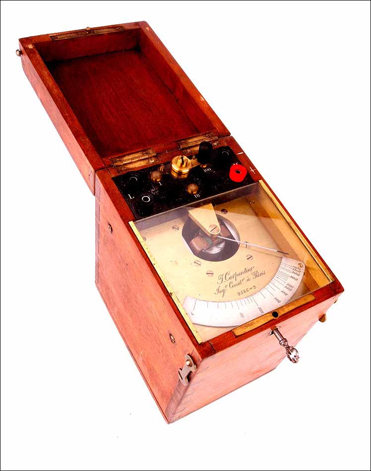 Ohmnímetro Antiguo  J. Carpentier