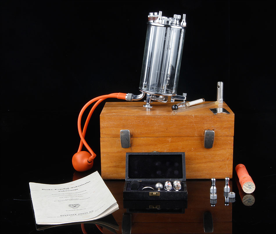 Viscosímetro antiguo, años 80