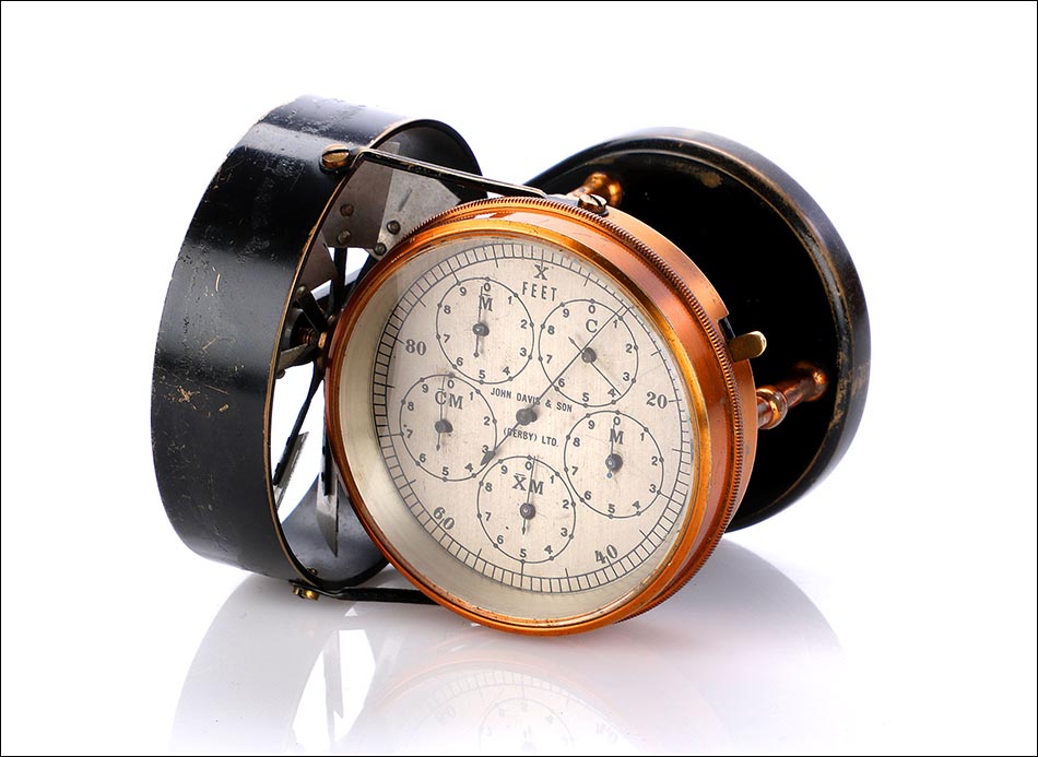 Antiguo Anemómetro John Davis & Son