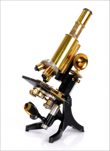 Antiguo Microscopio Swift & Son. Inglaterra, Circa 1920