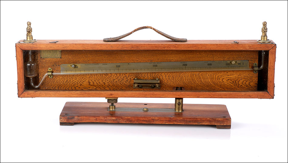 Manómetro Negretti y Zambra Antiguo. Inglaterra, Circa 1930