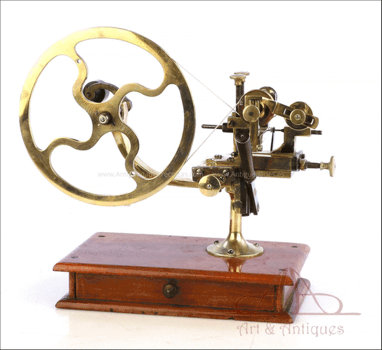 Antigua Máquina de Arrondir. Francia, Circa 1850