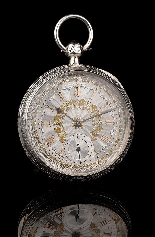 reloj de bolsillo, relojes antiguos, reloj de plata, Adam Burdess