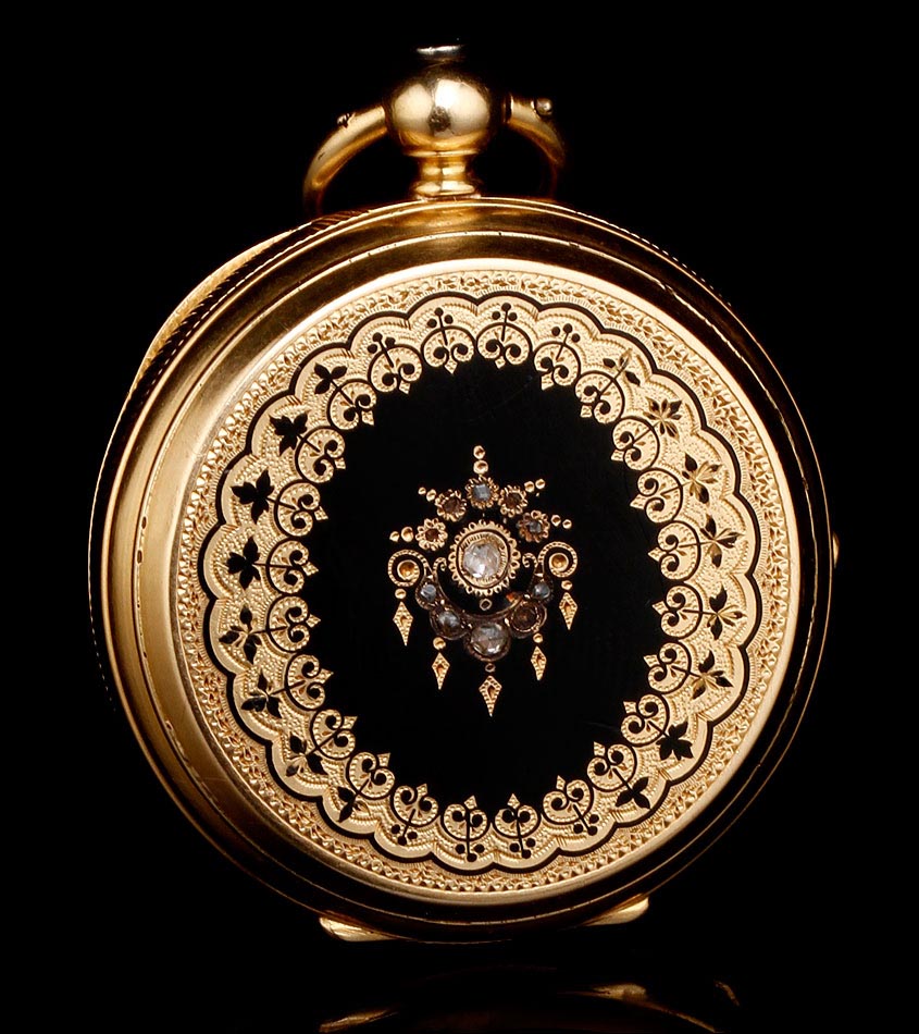 reloj de bolsillo Huguenin et Fils