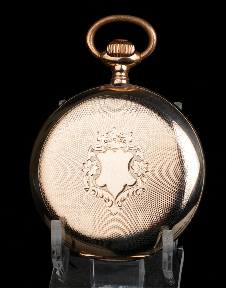 Antiguo Reloj de Bolsillo. Chapado en Oro. Suiza. Circa 1910