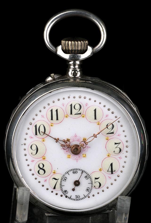 Antiguo Reloj de Bolsillo en Plata. Francia