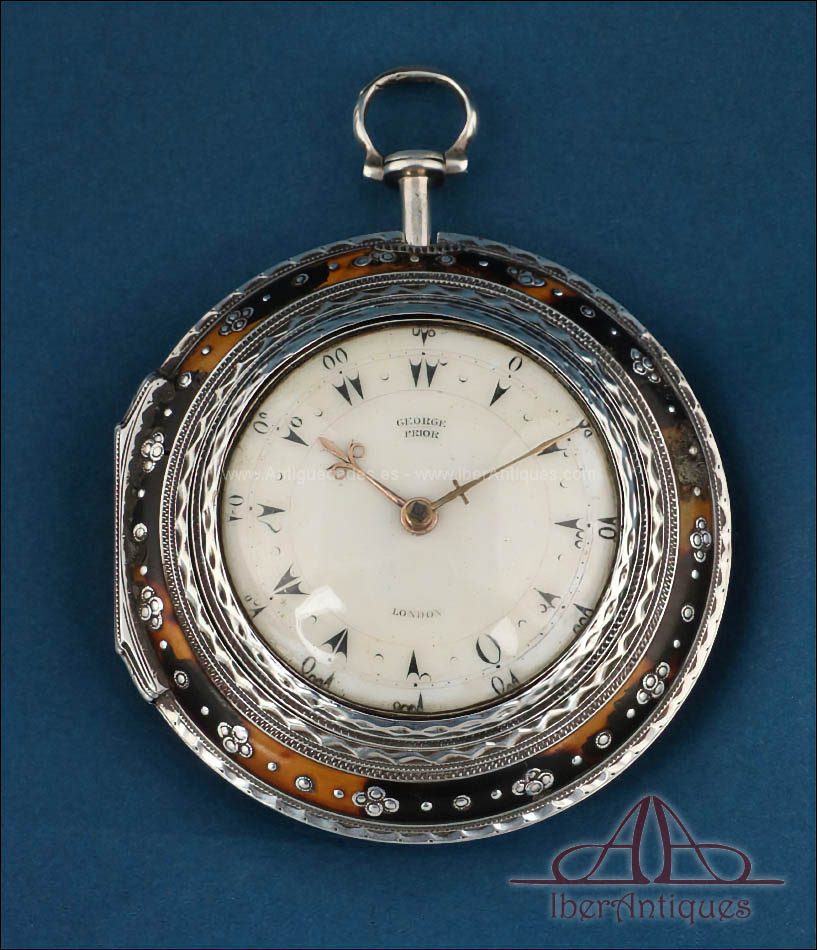 Antiguo Reloj de Bolsillo Otomano. George Prior. Inglaterra 1804