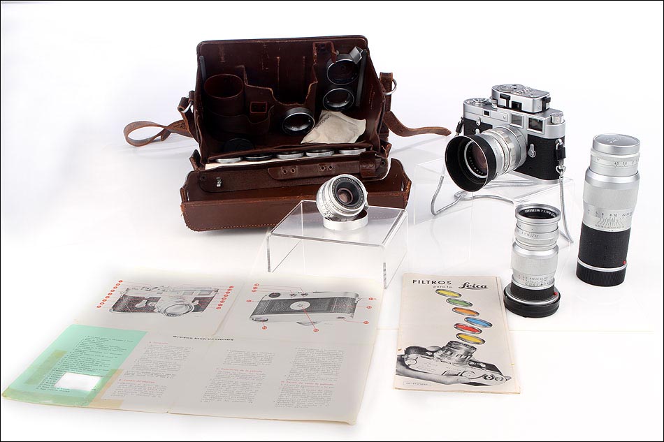 cámara antigua, Leica M3, cámara leica, antiguedades fotográficas