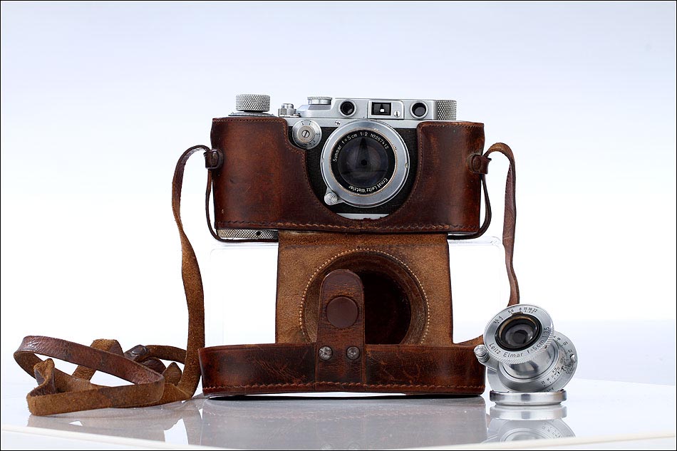 Leica IIIa, cámara Leica, cámaras antiguas, Robert Capa