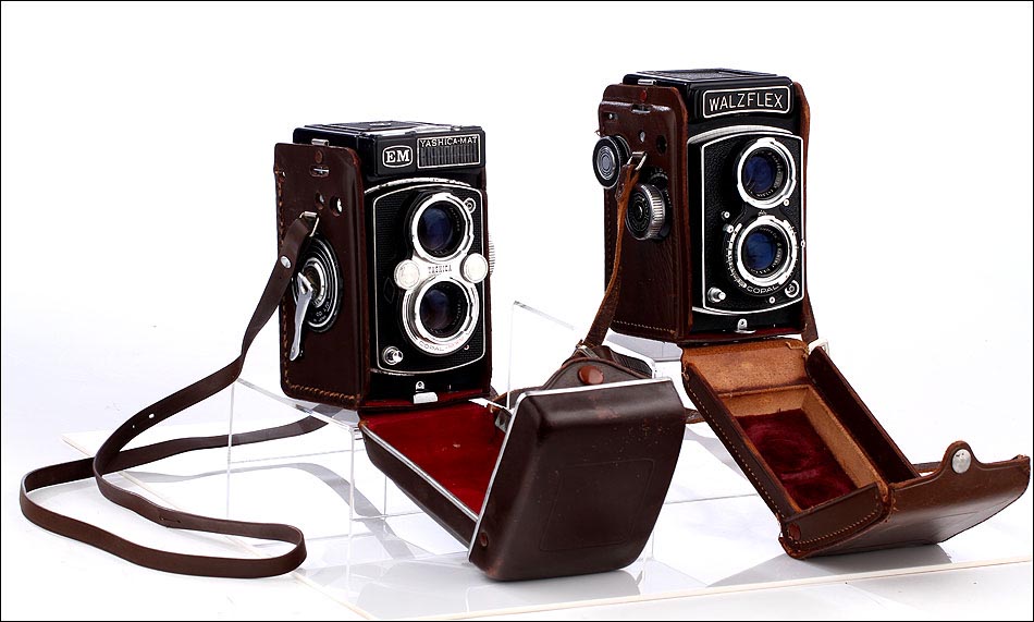 Walzflex, Yashica-Mat, cámaras TLR antiguas, cámaras antiguas