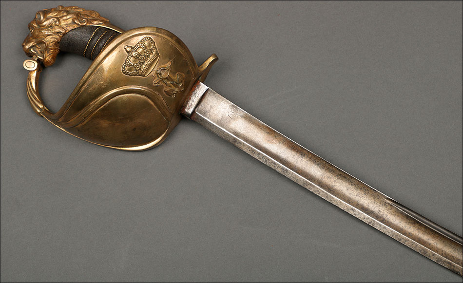 Antiguo Sable de Oficial de la Marina Española