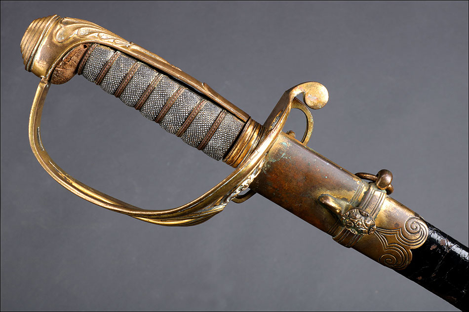 Antigua Espada de Oficial de Infantería Mod. 1822. Inglaterra, Circa 1870