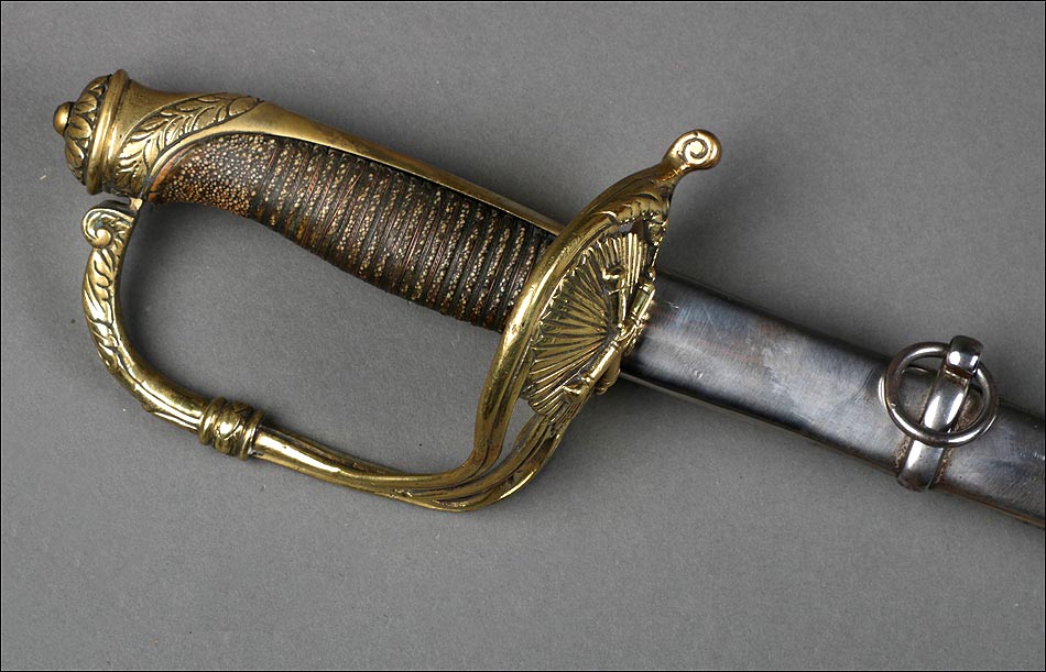 Sable de Oficial de Artillería Antiguo. Modelo 1862