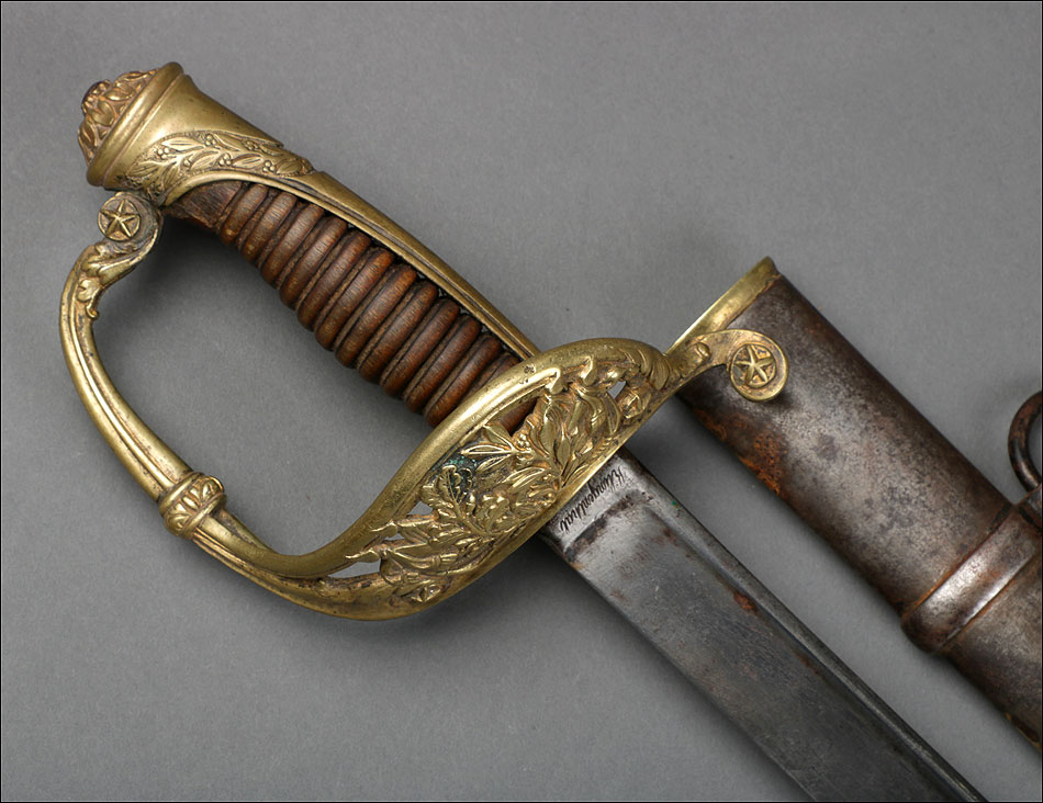 Espada de Oficial de Cazadores de Vincennes Modelo 1838