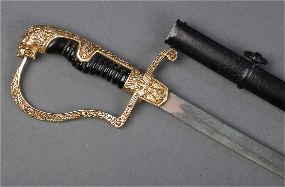 Espada de Gala de Suboficial Nazi. Alemania, Circa 1940
