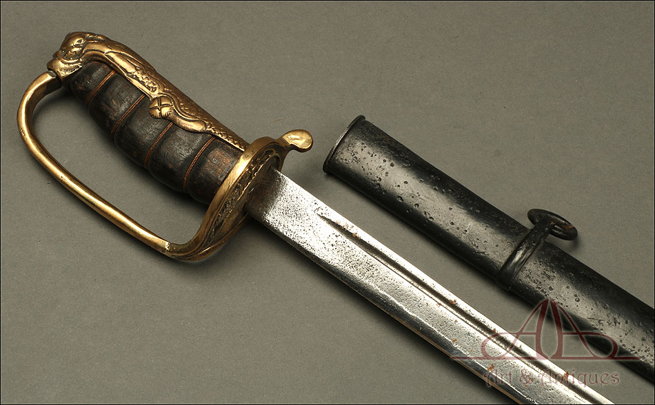 Espada de Infantería del Sudeste Asiático. Circa 1900