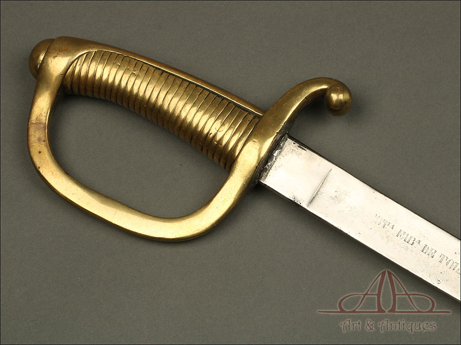 Antiguo Sable Briquet para Sargento de Infantería. Modelo 1879