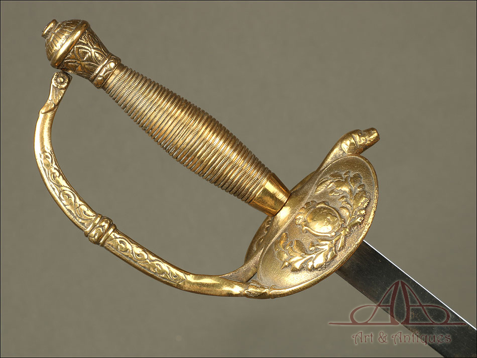 Espada Española Modelo 1867 para Oficial de Infantería. España