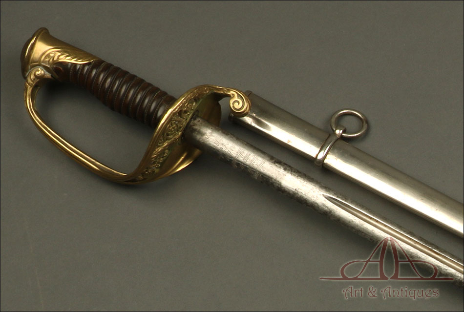 Espada Modelo 1882 de Oficial de Infantería Francesa