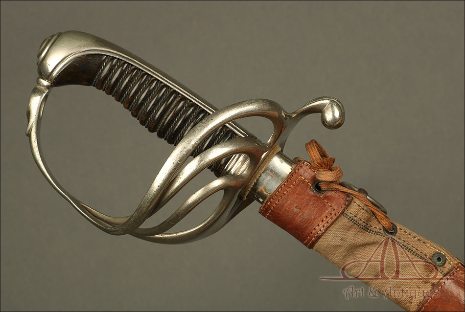 Espada Francesa Modelo 1882. Oficial de Infantería. Francia. Klingenthal