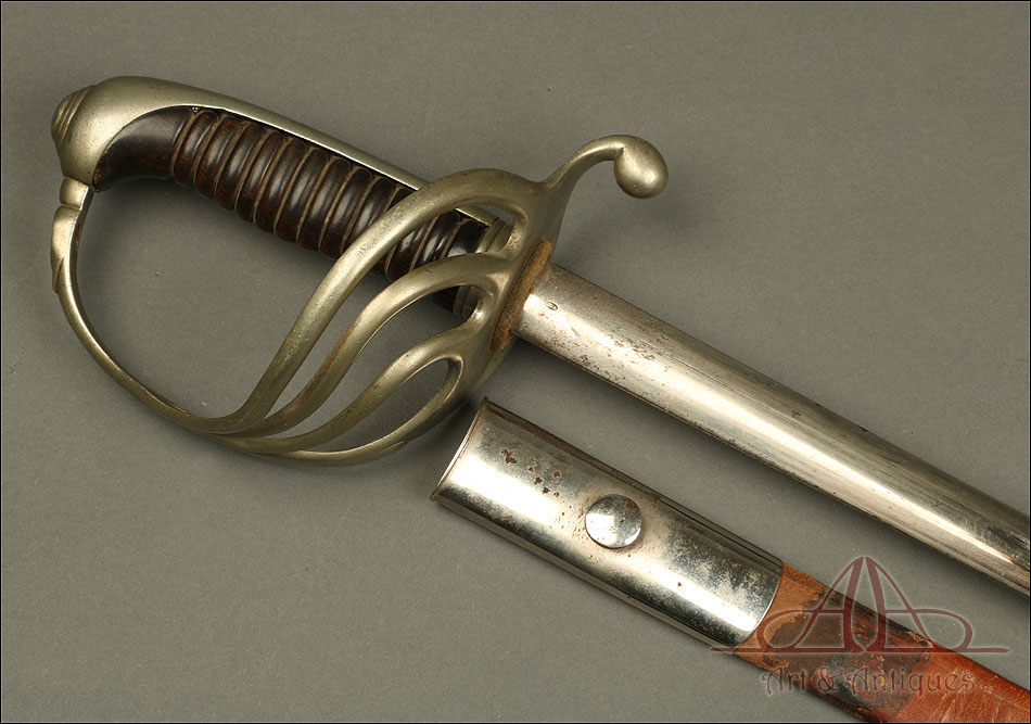 Espada Francesa Antigua Modelo 1882. Oficial de Infantería. Francia.