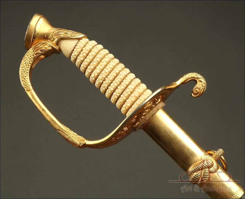Espada para Oficial de la Navy Norteamericana. Estados Unidos