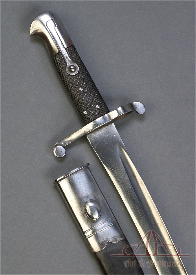 Antigua Espada-Bayoneta Británica Mod. 1856 para Enfield. UK, 1860