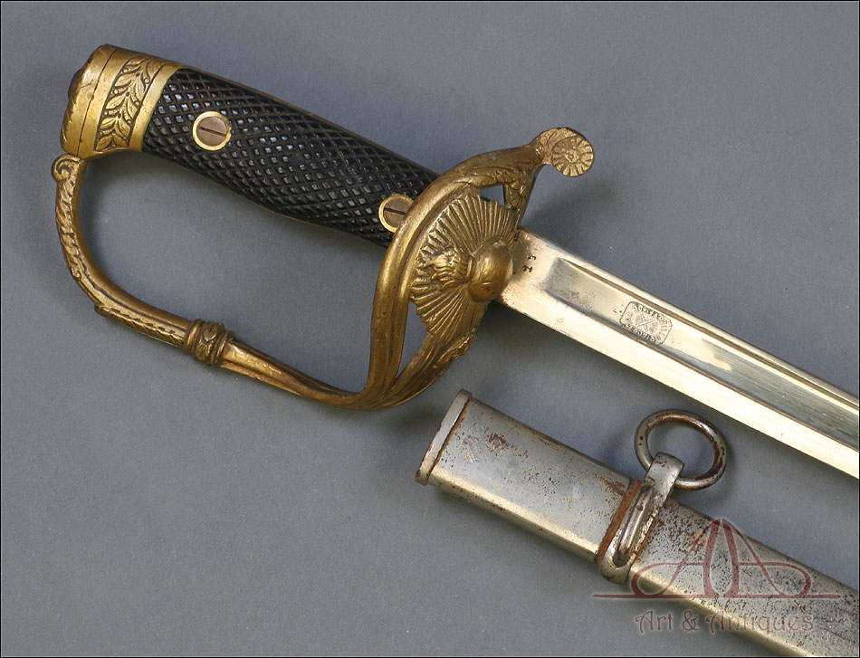 Espada Oficial de Artillería Mod, 1926. España.