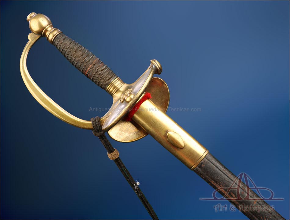 Espada Francesa M. 1816 para Suboficial de Artillería