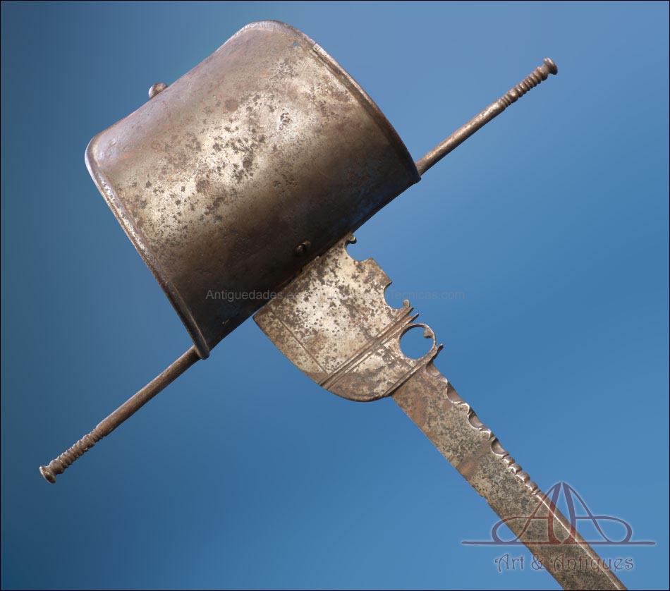 Antigua Daga de Mano Izquierda.  España, siglo XVII.
