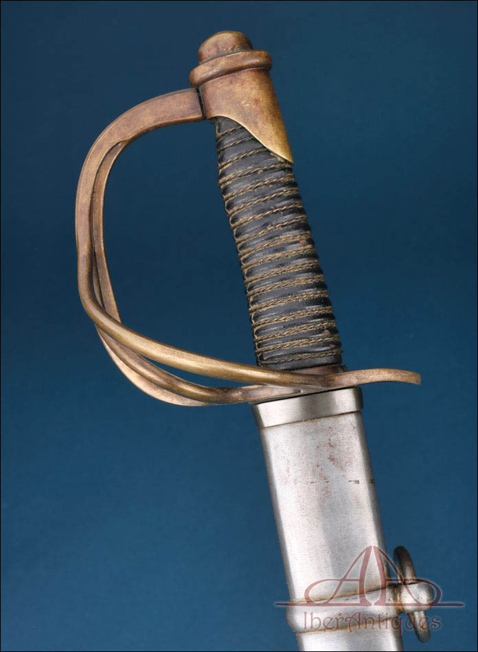 Sable de caballería ligera estadounidense Modelo 1860 Ames 1862