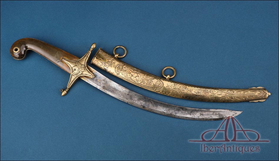 daga antigua para la US Navy. USA circa 1800-1815