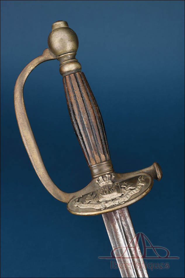 Antigua Espada de la Guardia Municipal de París. Francia. Modelo 1872