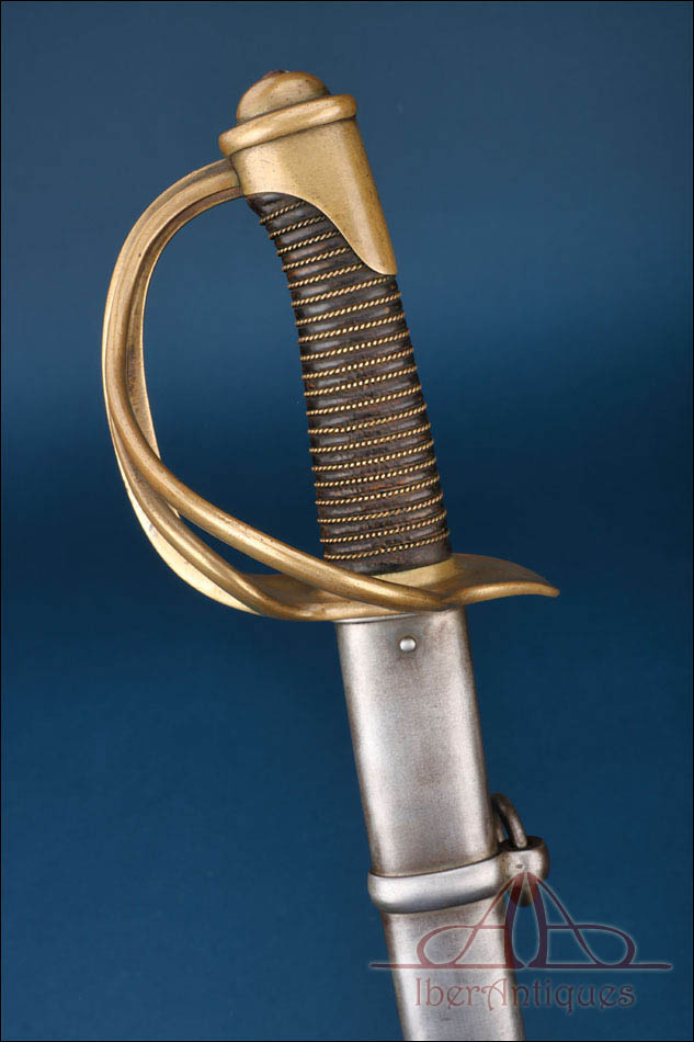 Antiguo Sable de Caballería Ligera Modelo 1822. Francia.