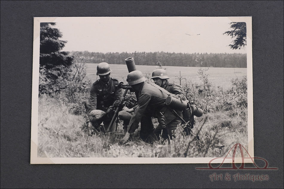Álbum de Fotos de Soldado Alemán. 3ª Batería de Artillería de Bremen. 2ªGM