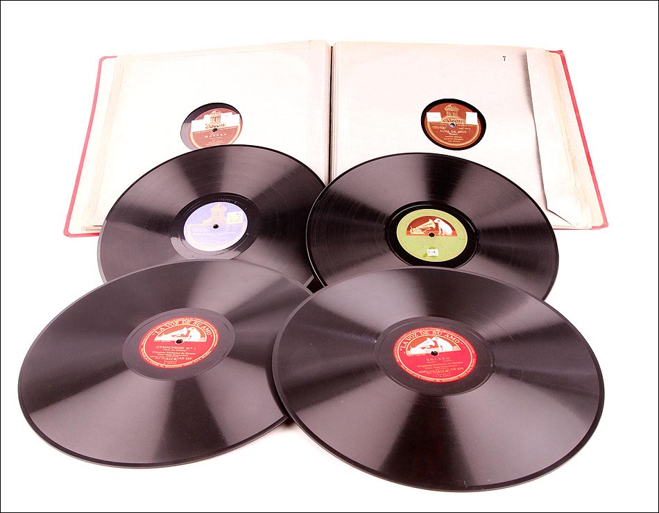 Discos de Piedra para Gramófono de 78 rpm - Musica Clásica