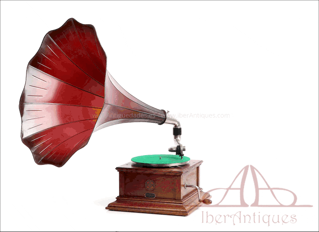 Antique Zonophone Gramophone Model 3. England. 1919 - 1921