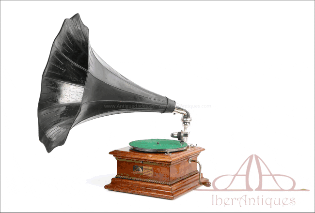 Antique His Master’s Voice Monarch Gramophone. France c. 1912