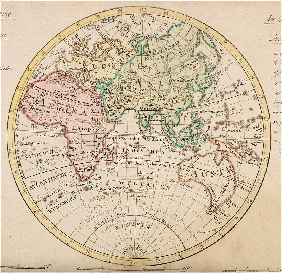 Antiguo Atlas con 19 Mapas de Johann Walch