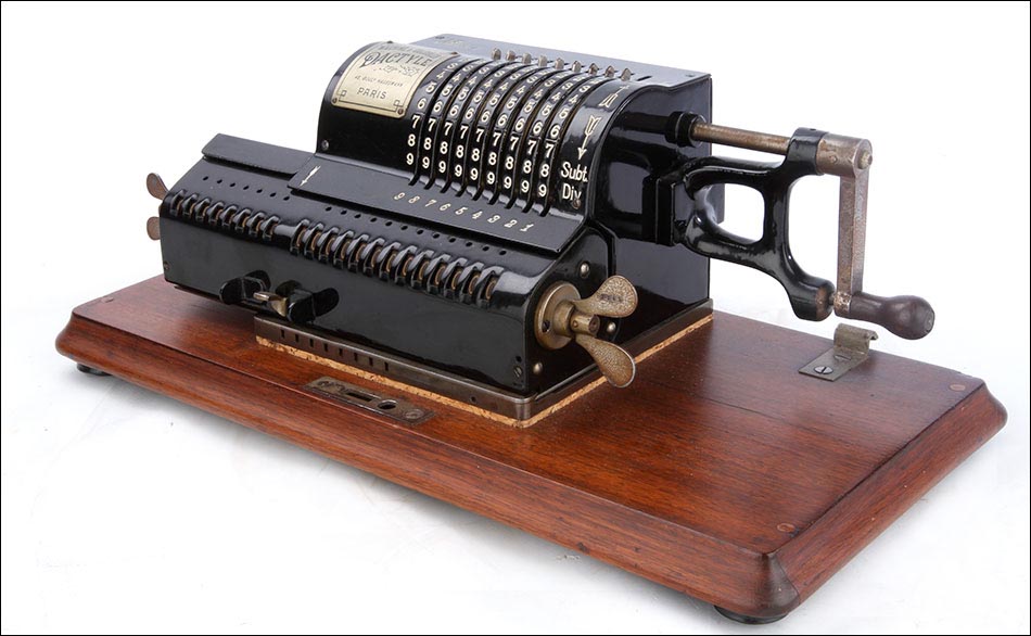 calculadora antigua Dactyle