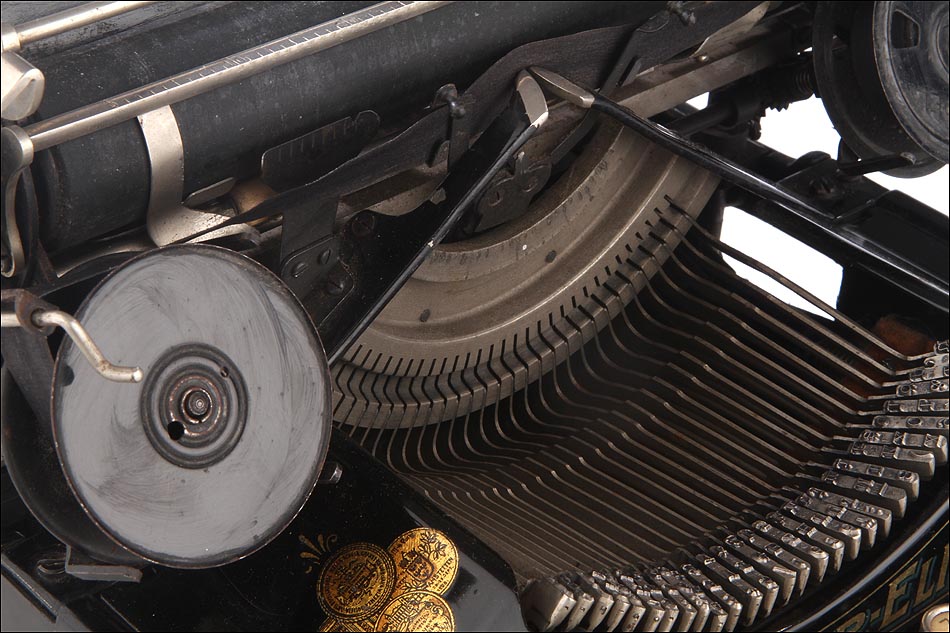 Antigua Máquina de Escribir Alemana Stoewer Elite. Año 1925, Bien  Conservada y Funcionando