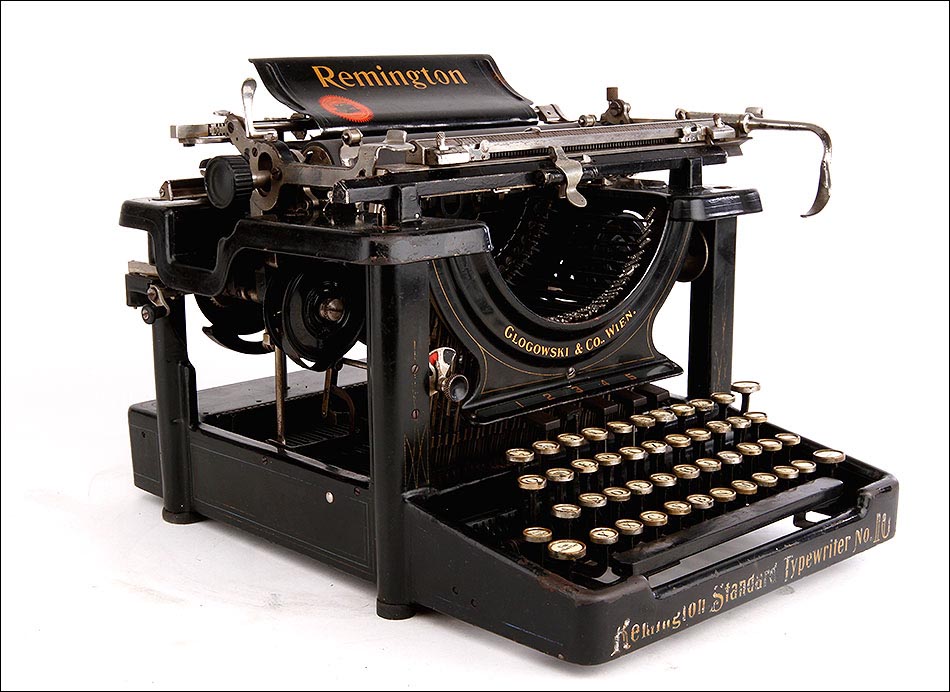 Magnífica Máquina de Escribir Remington Standard Nº 10. Estados Unidos, 1910