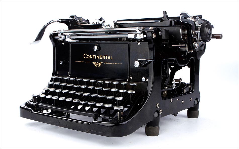 máquina de escribir continental