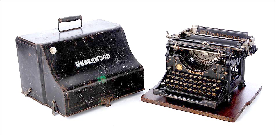 máquina de escribir Underwood 5