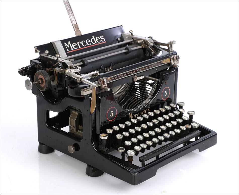 Máquina de escribir Mercedes. Año 1934 - Tienda SOUL&VINTAGE
